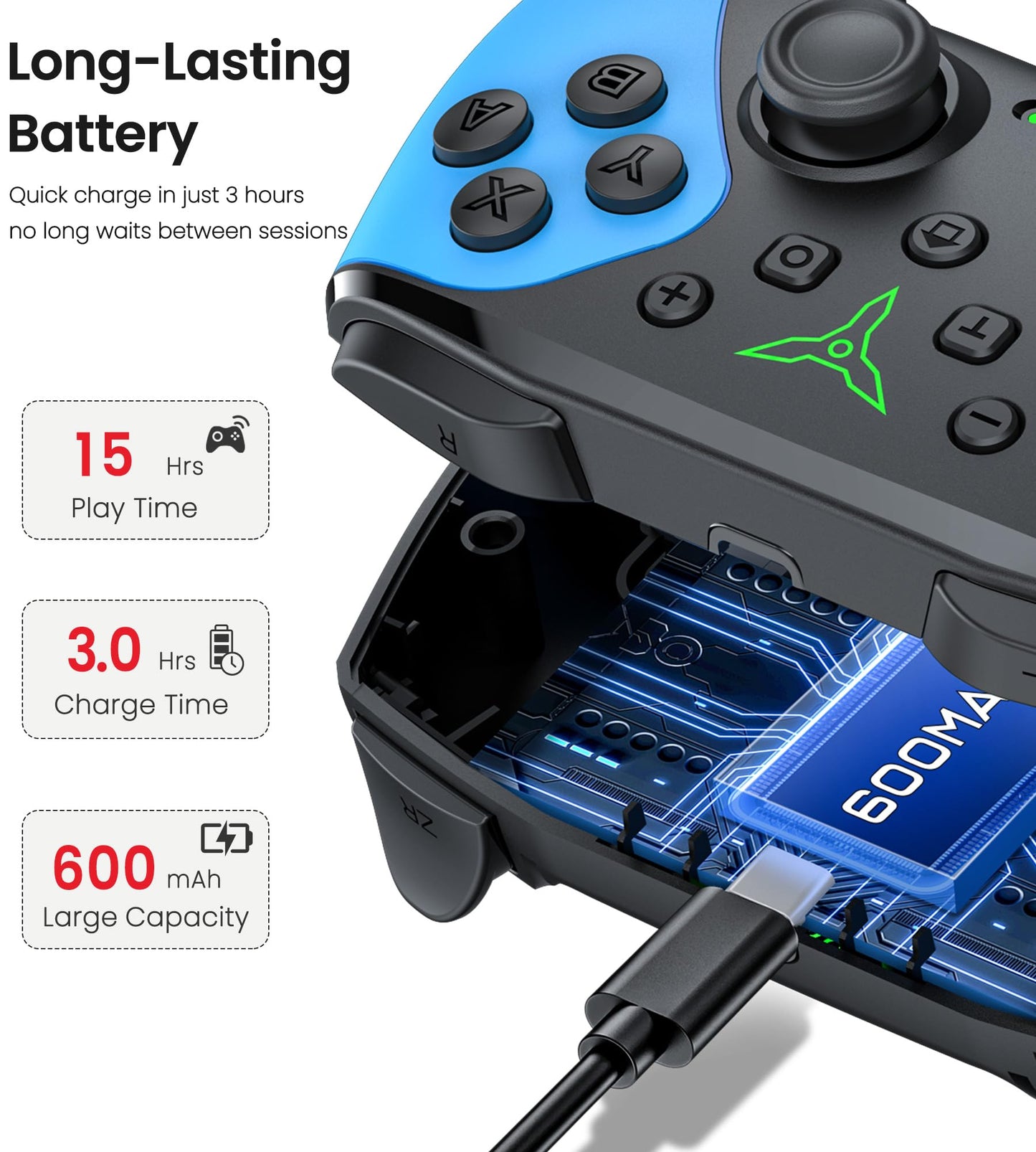 Control Inalámbrico para Nintendo Switch