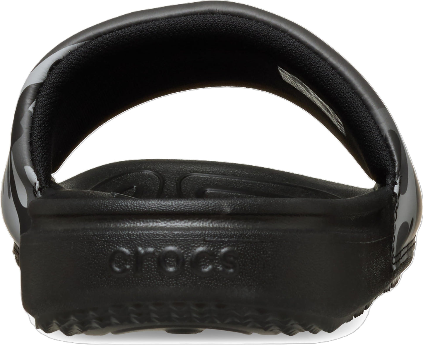 Crocs Men’s All Day Slide Lightweight Slip-On Sandals, Camouflage Black/Grey, Size