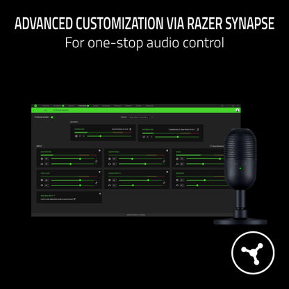 Razer Micrófono USB Seiren V3 Mini (Negro)