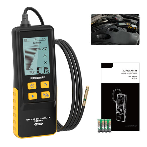 BELEY Kit de Prueba y Cambio de Aceite para Motor (Pantalla 2.8")