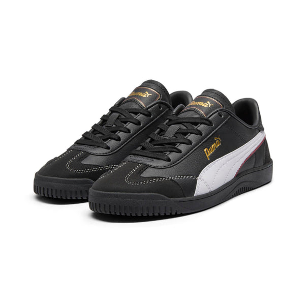 PUMA Women's Club 5v5 Sneaker Black White Gold