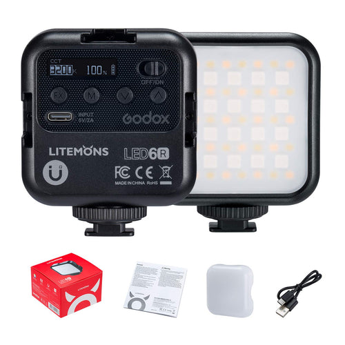 Godox LITEMONS LED6R Luz de Video LED RGB