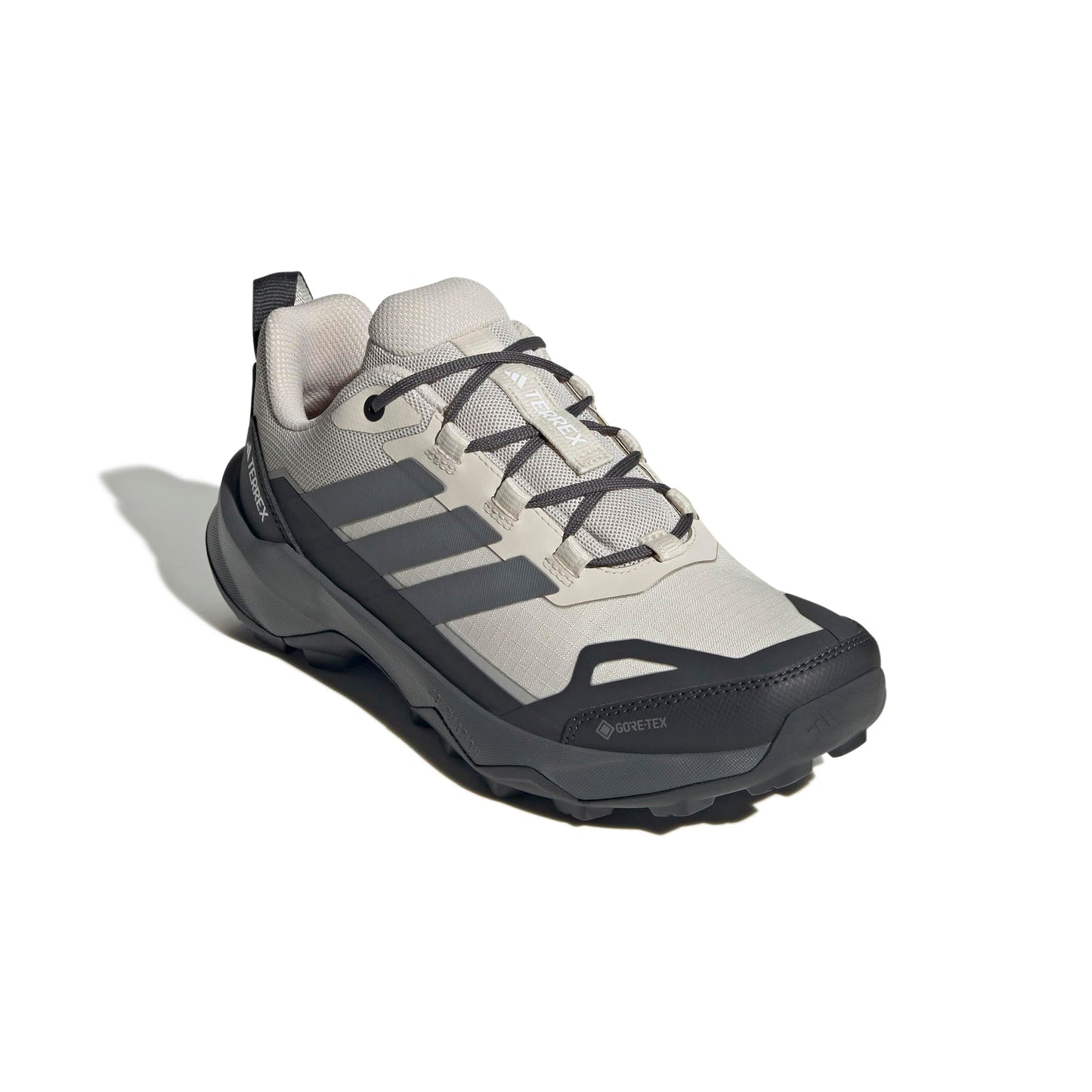 adidas Womens Terrex Skychaser Ax5 Gore-Tex Hiking Hiking Sneakers Shoes - Beige, Grey - Size