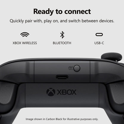 Xbox Wireless Gaming Controller | Velocity Green | Console, PC, & Android | Textured Grip | Wireless, Bluetooth, USB-C Connectivity