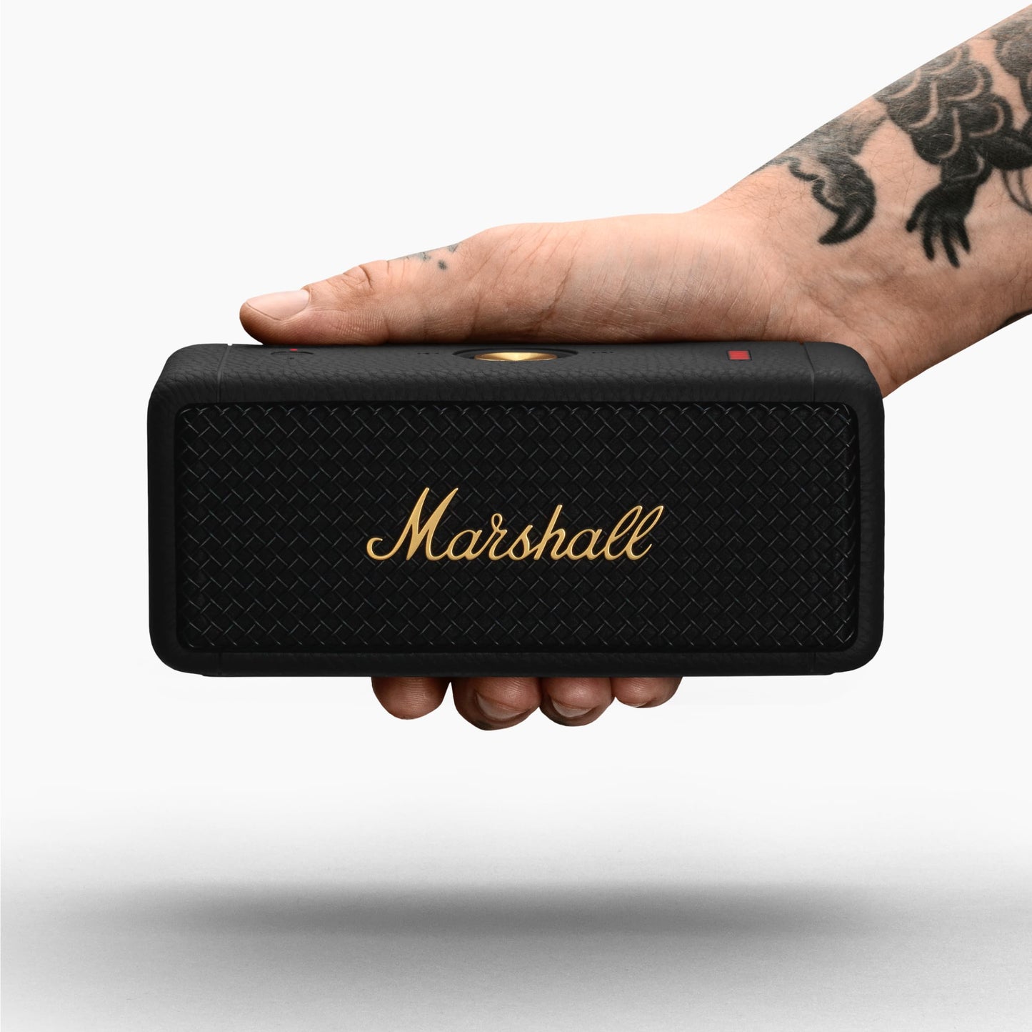 Marshall Emberton II Altavoz Portátil Bluetooth (Negro y Latón)