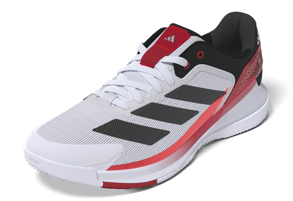 adidas Men's Crazyquick Boost Padel, White/Black/Lucid Red