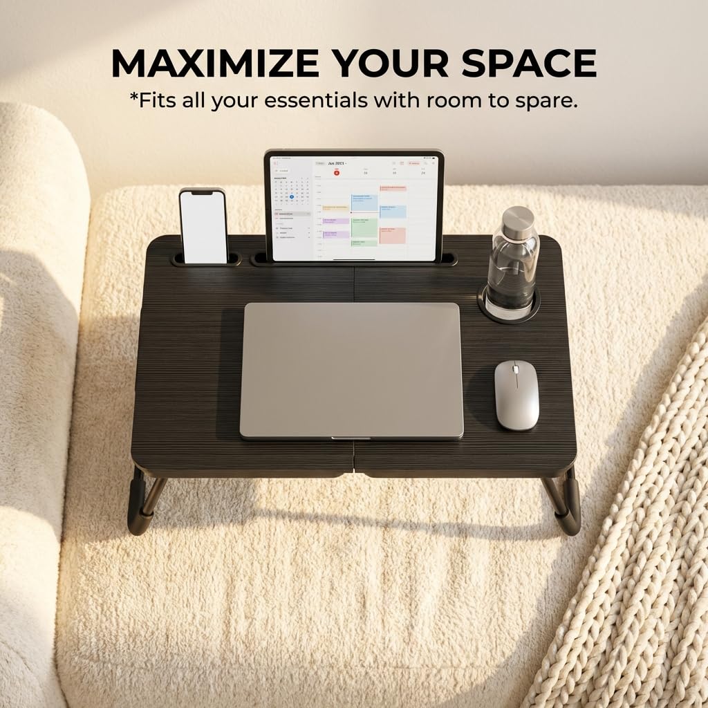BUYIFY Escritorio de Cama Plegable para Laptop (NEW-006-USA)