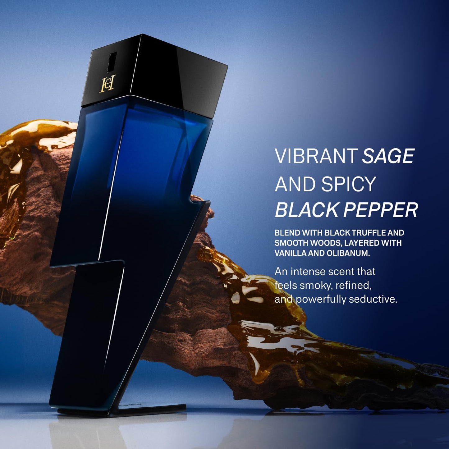 Carolina Herrera Bad Boy Cobalt Elixir para Hombre (3.4 oz / EDP Spray)