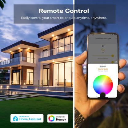 THIRDREALITY Foco Inteligente de Color Zigbee ZL1 (Paquete de 4 / 800 Lúmenes)