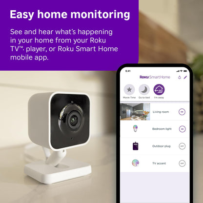 Roku Cámara de Seguridad para Interiores (Pack de 2)