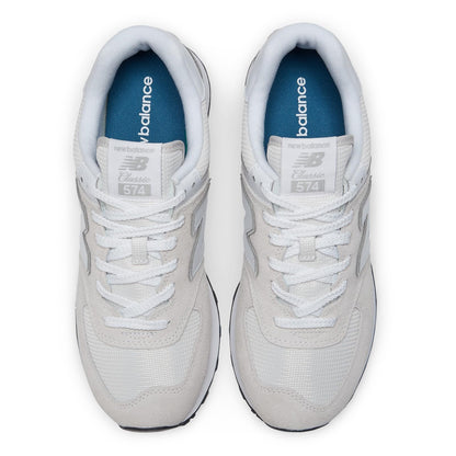 New Balance Men's 574 Core Sneaker, Nimbus Cloud/White