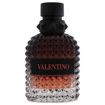 Valentino Paquete Uomo Born In Roma Coral Fantasy para Hombre (1.7 oz y 3.4 oz / EDT Spray)