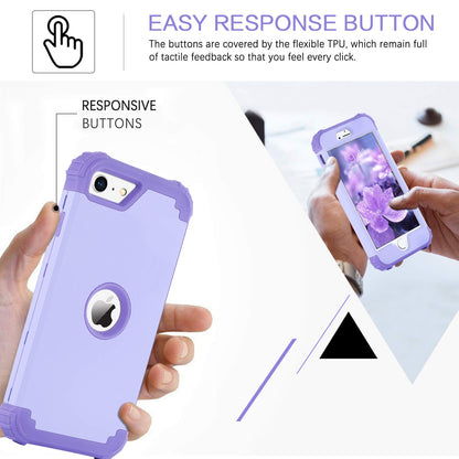 BENTOBEN Funda para iPhone SE 2022/2020 (Morado Claro/Lavanda)