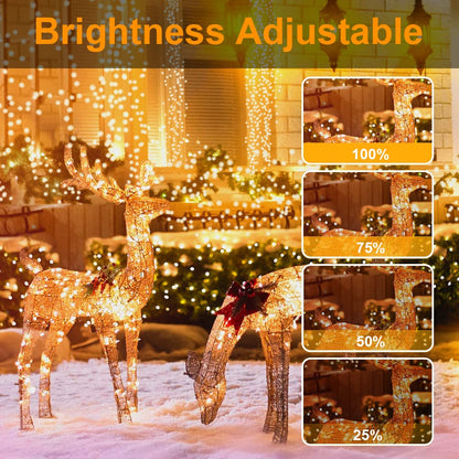 LIGHTSHARE 1000LED 328FT String Lights Warm White, 8 Modes 30V Plug in Fairy Lights with Remote Control for Home Garden Yard Christmas Wedding Holiday Party Thanksgiving (1pc Transparent Wire)