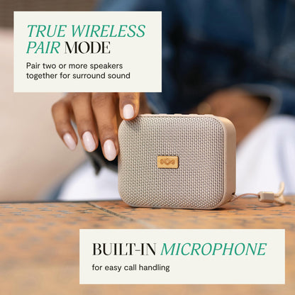 House of Marley Jammin' Altavoz Portátil con Bluetooth (Crema / Tamaño Compacto)