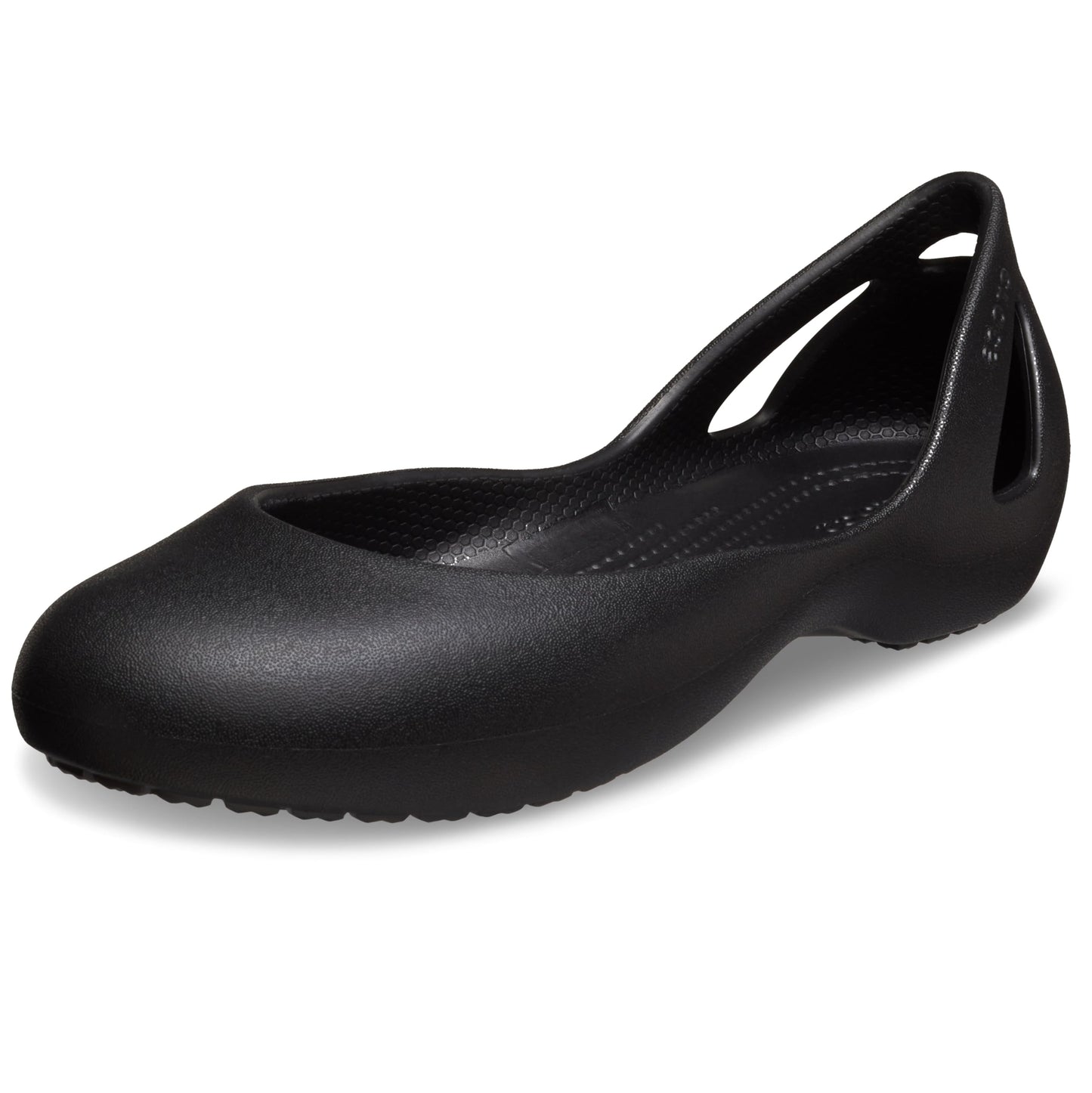 Crocs Zapatos Planos Tipo Ballet Kadee para Mujer (Negro / Talla 8)