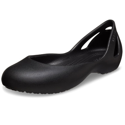 Crocs Zapatos Planos Tipo Ballet Kadee para Mujer (Negro / Talla 8)