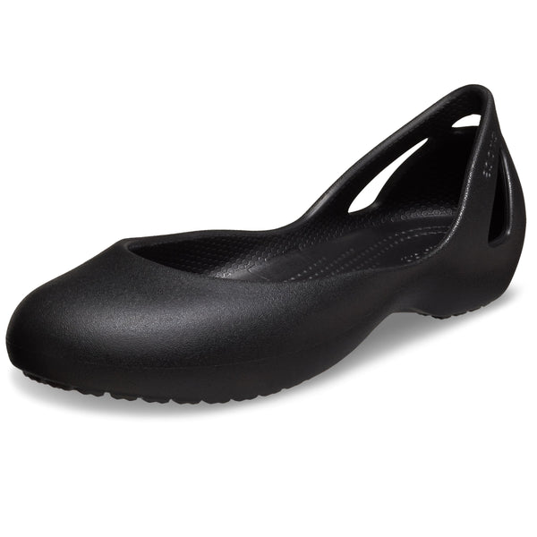Crocs Zapatos Planos Tipo Ballet Kadee para Mujer (Negro / Talla 8)