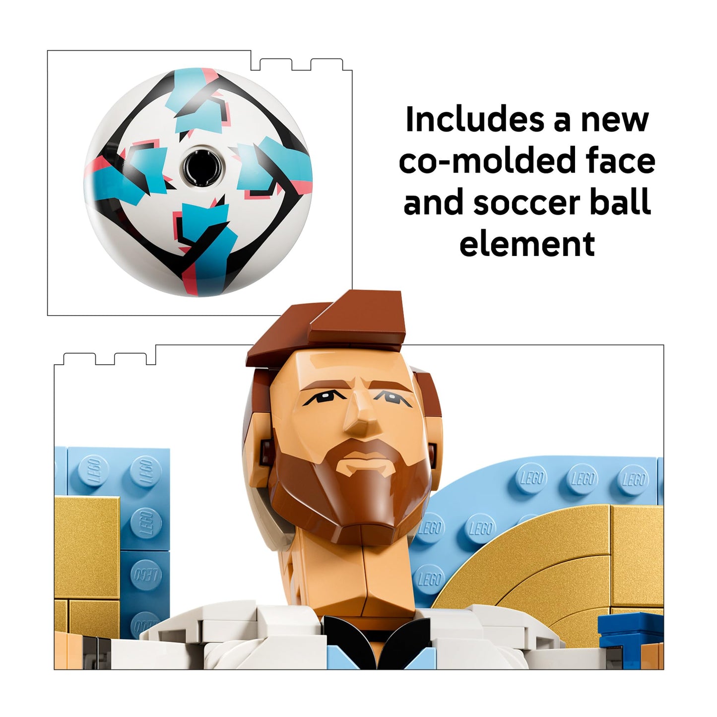 LEGO Editions Lionel Messi Leyenda del Fútbol (43015)