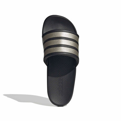 adidas Women's Adilette Comfort 2.0, BlackCyberMetallicBlack