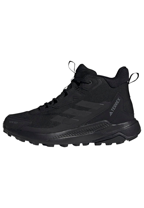 Adidas Women's Terrex Anylander Mid Rain.RDY Hiking, Black/Black/Grey