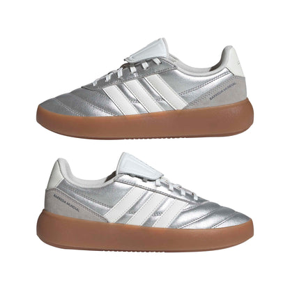 adidas Women's Barreda Mundial, Silver Metallic/White/Iron Metallic