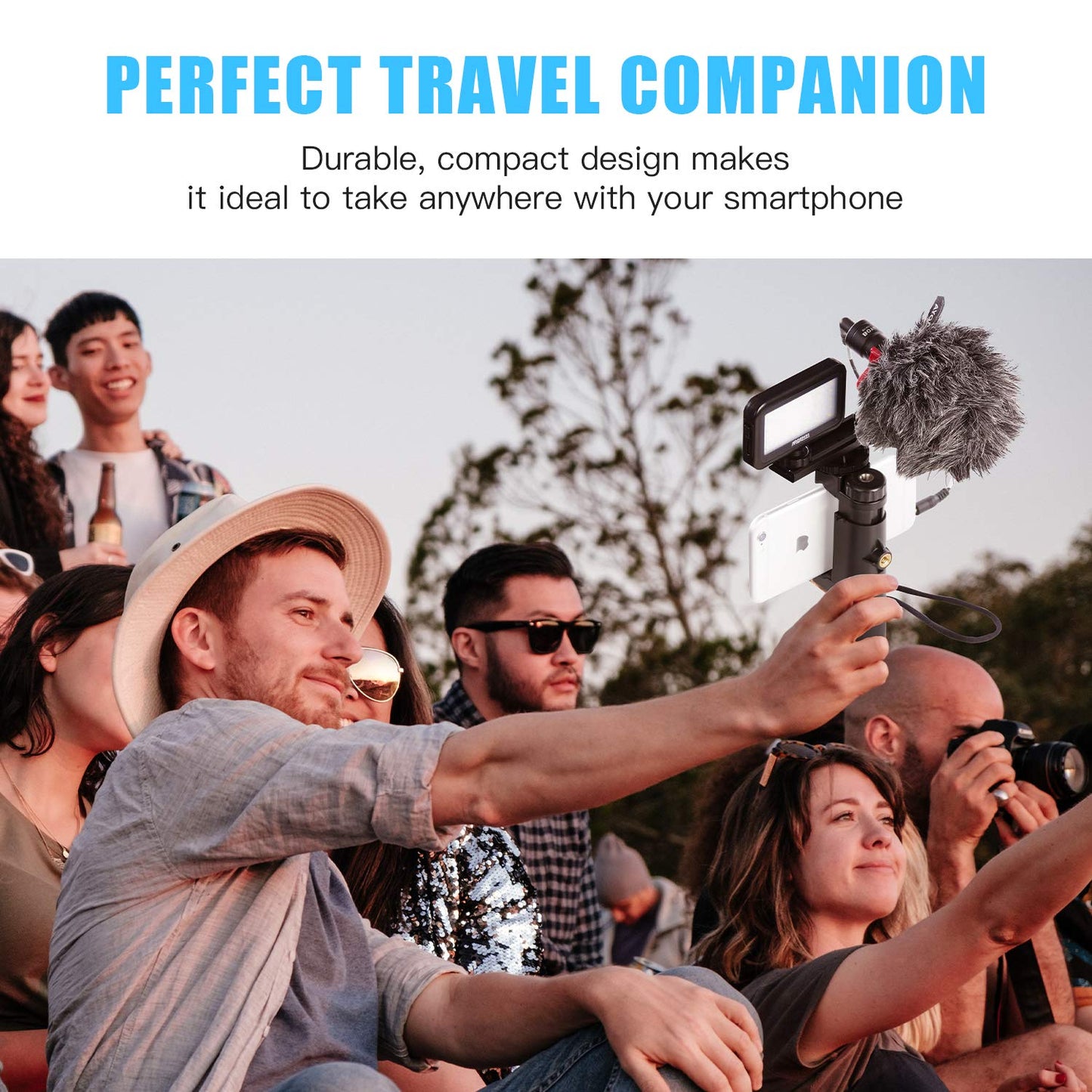 BOYA MM1 Universal Camera Microphone Super-Cardioid Shotgun Microphone with Shock Mount for Camera, Consumer, Camcorder iPhone, Android Smartphones