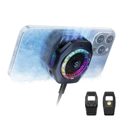 Black Shark Enfriador Magnético para Teléfono 5 Pro (RGB / Detachable Grip)