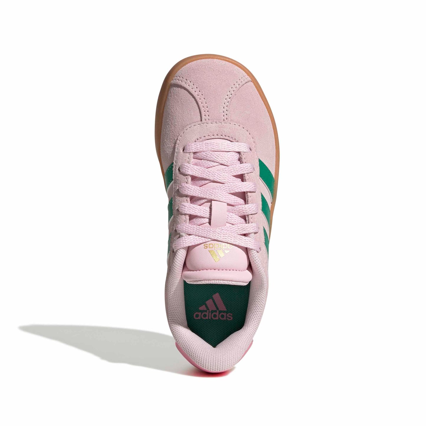 Adidas Unisex-Kids VL Court 3.0, Clear Pink/Court Green/Gum
