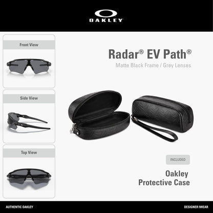Oakley Lentes de Sol Radar EV Path OO9208 (Negro Mate / 38MM)