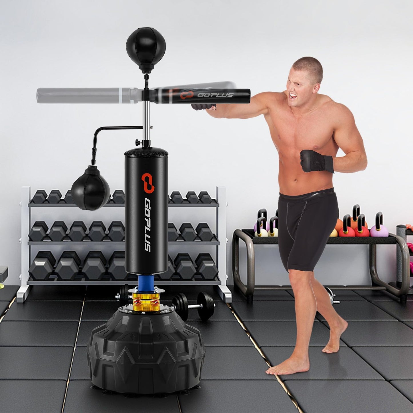 Goplus Entrenador de Velocidad de Boxeo (Altura Ajustable)