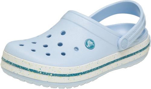 Crocs Unisex-Adult Crocband Clog, Speckled Blue Frost