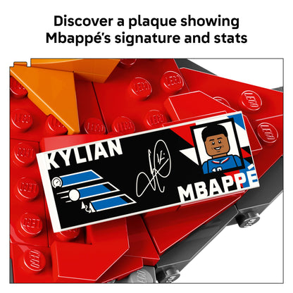 LEGO Editions Kylian Mbappé Momentos Destacados de Fútbol (43013)