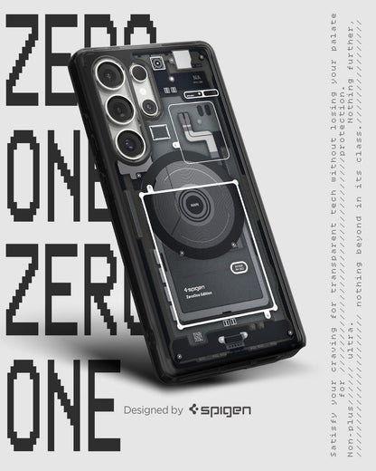 Spigen Funda Ultra Hybrid MagFit para Galaxy S25 Ultra (Zero One)