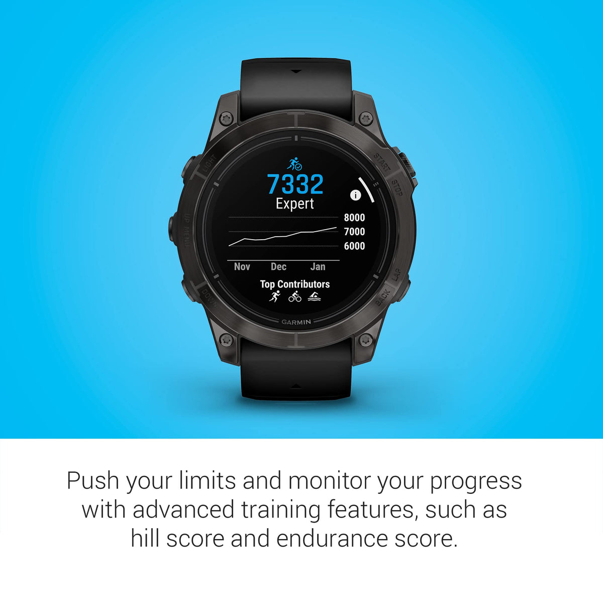 Garmin Reloj Inteligente epix Pro Gen 2 Sapphire (47mm / Black)