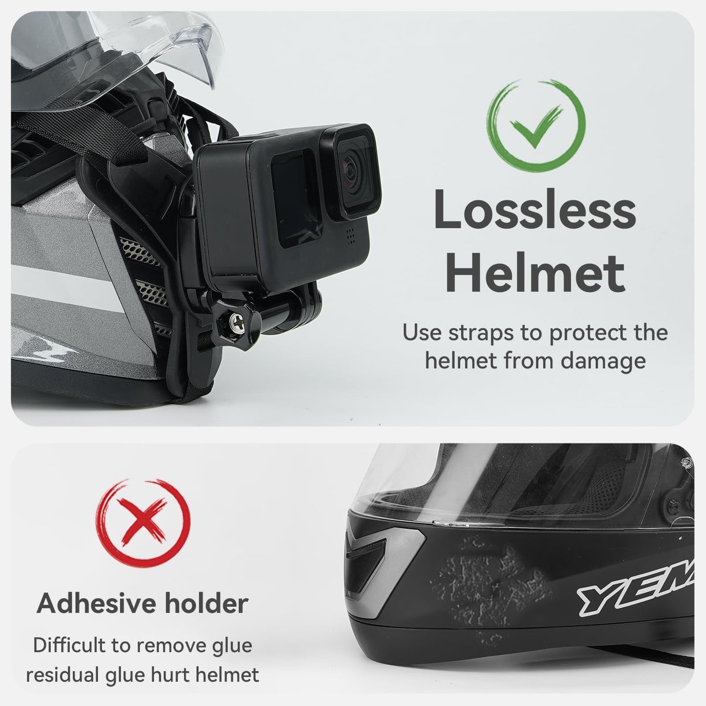 Soporte de Casco para GoPro (Accesorios de Montaje)