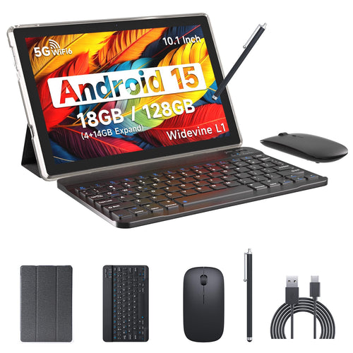 IWEGGO Tableta Android 15 de 10" (128GB)