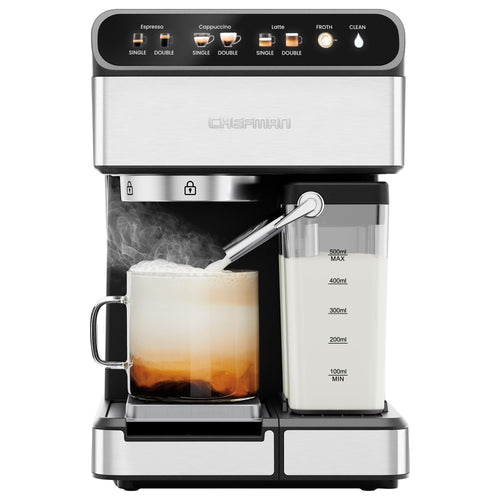 Chefman Máquina de Espresso CaféMaster Pro (Acero Inoxidable)