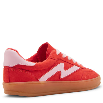 Madden Girl Women's Giia Sneaker, Coral Multi