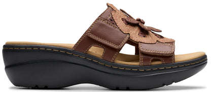 Clarks Women Merliah 2 Belle Brown Multi Leather