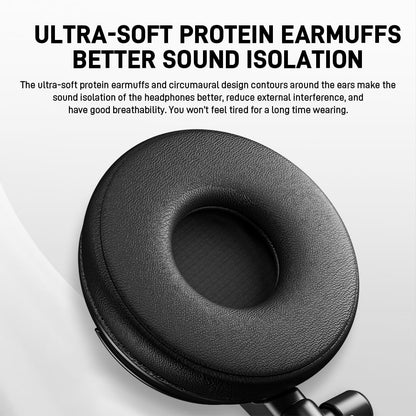 MAONO Auriculares Profesionales de Monitor de Estudio MH601