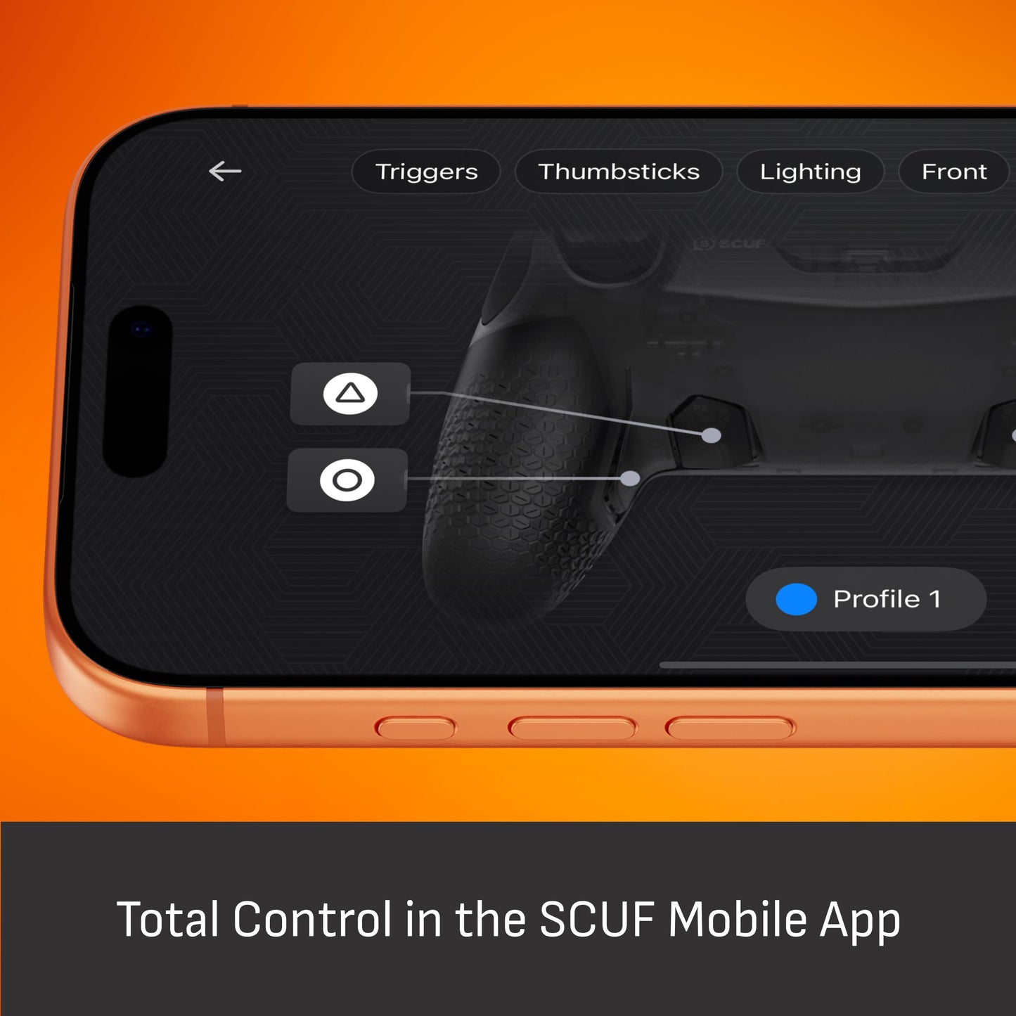 SCUF Controlador Inalámbrico de Rendimiento OMEGA PS5 (Gris Claro)
