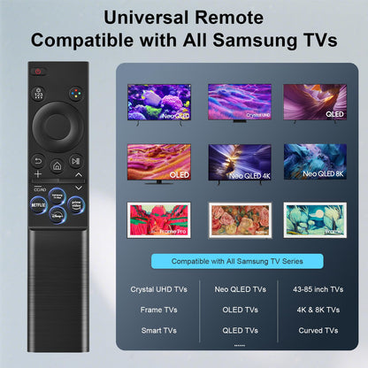 Control Remoto de Repuesto para Samsung Smart TV (Modelo BN59-01388A)