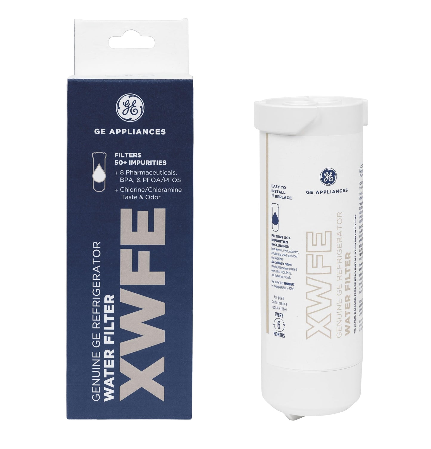 GE XWFE Filtro de Agua para Refrigerador (Paquete de 1)
