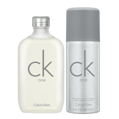 Calvin Klein Set de Regalo CK One de 2 Piezas (3.3 oz y 5 oz / EDT)