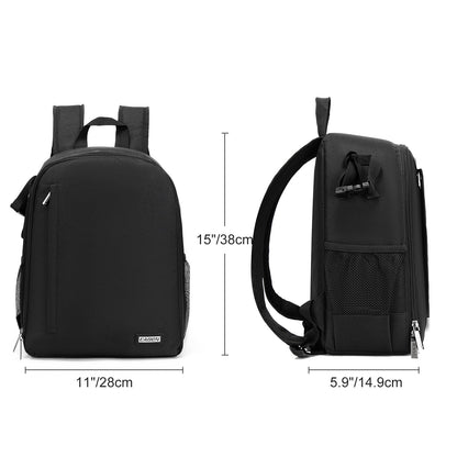 CADeN Camera Backpack Bag Professional for DSLR/SLR Mirrorless Camera Waterproof, Camera Case Compatible for Sony Canon Nikon