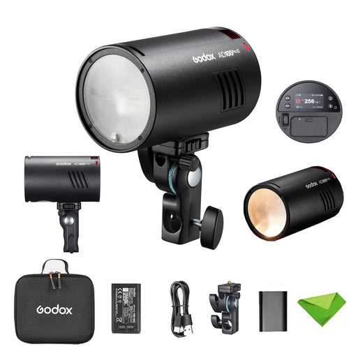 Godox Flash Estroboscópico de Bolsillo AD100 Pro II AD100Pro II (100Ws)