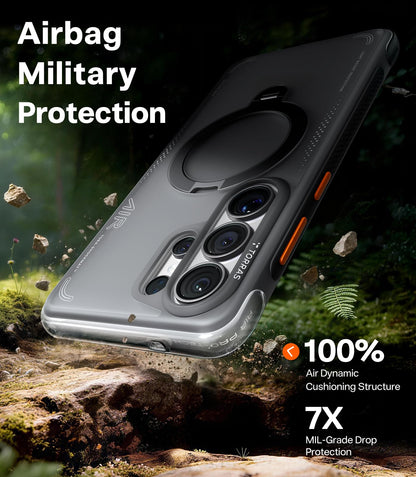 TORRAS Funda Ostand Q3 Air para Galaxy S26 Ultra 6.9" (Shadow Black)