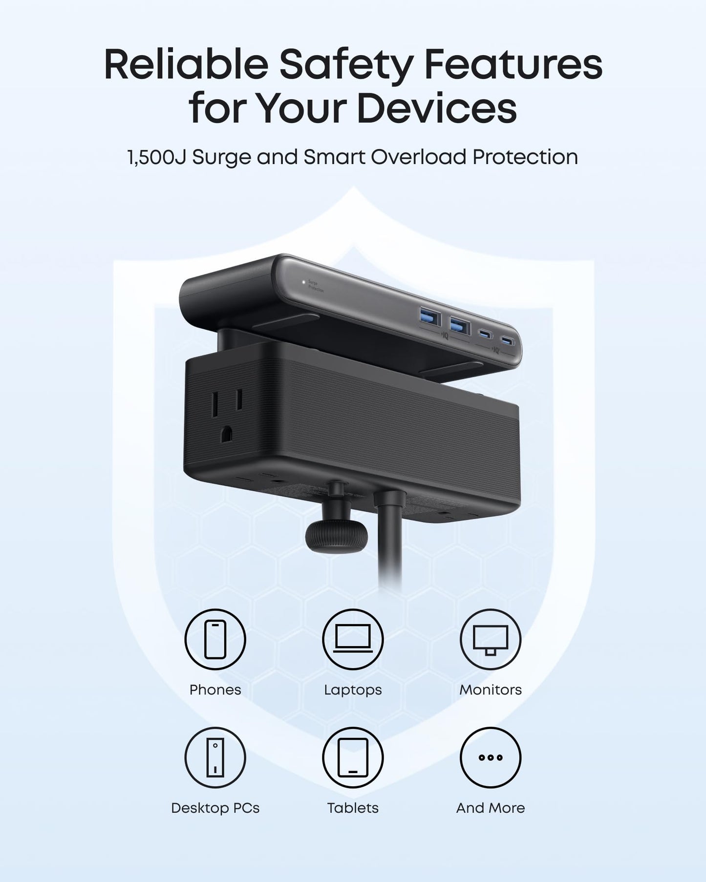 Regleta de Enchufe Anker Nano (70W)