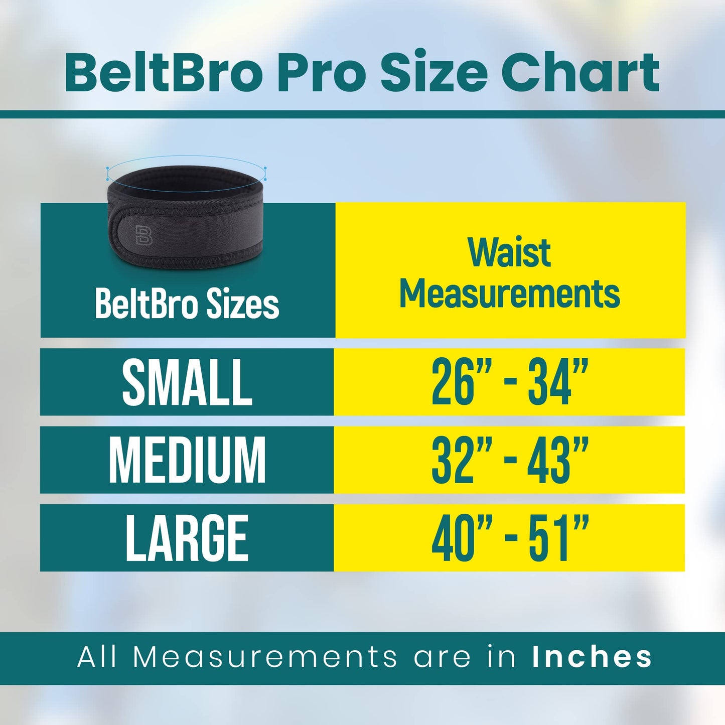 BeltBro Pro Cinturón Invisible sin Hebilla (Elástico / Ajustable)